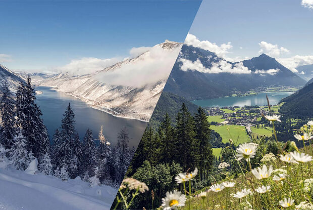 Achensee sommer – winter Achensee sommer - winter